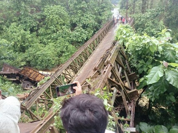 3 Workers Dead, 9 Critical after Bridge Collapsed at Laljuri (North Tripura)